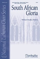 South African Gloria SATB choral sheet music cover